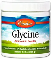 Carlson Labs -  Glycine, Amino Acid Powder, Proszek, 100g