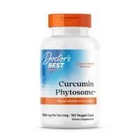 Doctor's Best - Curcumin, Curcumin Phytosome + Meriva, 500mg, 180 vkaps