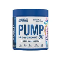 Applied Nutrition - Pump 3G Pre-Workout, Rainbow Unicorn, Proszek, 375g 