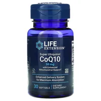 Life Extension - Super Ubiquinol CoQ10, 50 mg, 30 kapsułek miękkich 