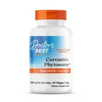 Doctor's Best - Curcumin, Curcumin Phytosome + Meriva, 500mg, 60 vkaps