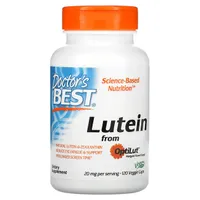Doctor's Best - Lutein with OptiLut, 10mg, 120 vkaps