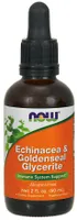 NOW Foods - Echinacea & Goldenseal, Glycerin, Liquid, 60 ml