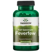 Swanson - Feverfew, 380mg, 100 Capsules