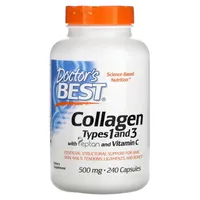 Doctor's Best - Collagen Peptan Type 1 & 2, 500mg, 240 Capsules