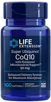 Life Extension - Super Ubiquinol Coenzyme Q10 with Enhanced Mitochondrial Support, 50mg, 100 Softgeles