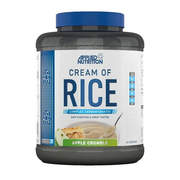 Applied Nutrition - Kleik Ryżowy, Cream of Rice, Apple Crumble, Proszek,  2000g