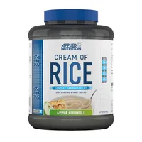 Applied Nutrition - Cream of Rice, Apple Crumble, Powder, 2000g