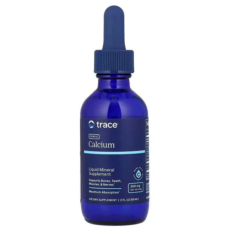 Trace Minerals - Ionized Calcium, 200mg, Liquid, 59 ml