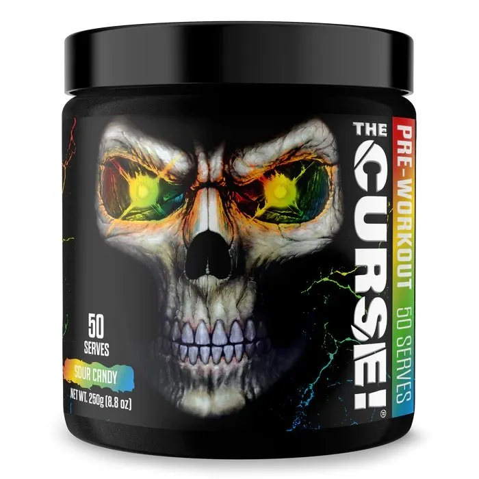 JNX Sports - Przedtreningówka The Curse!, Sour Candy, Proszek 250g