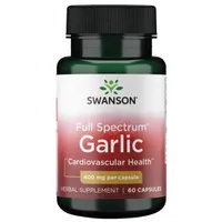 Swanson - Garlic, 400mg, 60 capsules