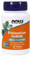 NOW Foods - Jodek Potasu, 30 mg, 60 tabletek