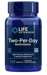 Life Extension - Two-Per-Day, 120 tabletek