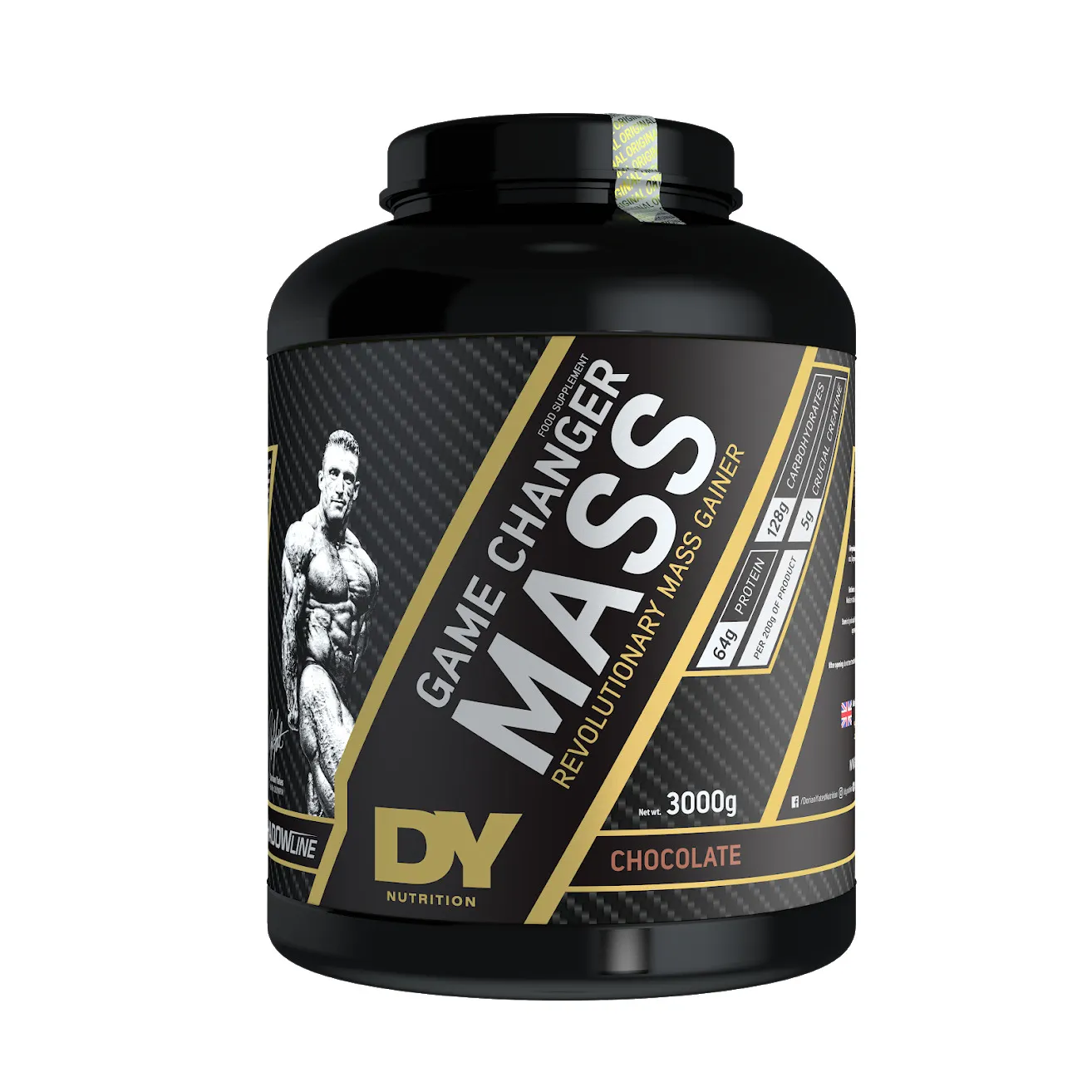 Dorian Yates - Game Changer Mass, Gainer, Chocolate, Proszek, 3000g