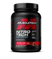 MuscleTech - Nitro-Tech Protein Powder, Milk Chocolate, Powder, 907g