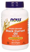 ﻿NOW Foods - Olej z Czarnej Porzeczki, Black Currant Oil, 1000mg, 100 kapsułek miękkich
