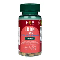 Holland & Barrett - Iron, 15mg with Vitamins & Minerals, 90 Capsules