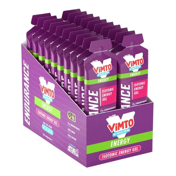 Applied Nutrition - Żel Energetyczny, Endurance Energy Isotonic Energy Gel, Vimto, 20 x 60g