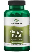 Swanson - Ginger Root, 540mg, 100 Capsules