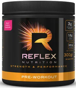 Reflex Nutrition - Pre-Workout, Owocowy, Proszek, 300g