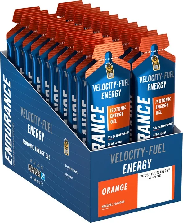 Applied Nutrition - Żel Energetyczny, Endurance Energy Isotonic Energy Gel, Pomarańcza, 20 x 60g