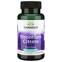 Swanson - Strontium Citrate, 340mg, 60 Capsules