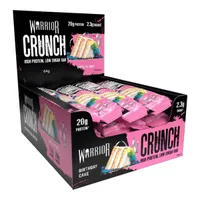 Warrior - Crunch Bar, Baton Proteinowy, Birthday Cake, 12 batonów x 64g