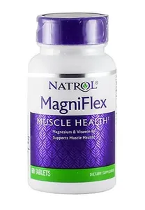 Natrol - MagniFlex, Magnez i Witamina B6, 60 tabletek
