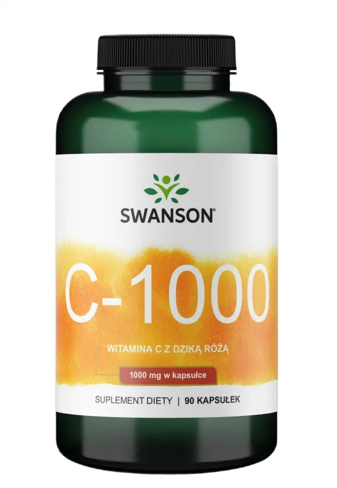  C-1000 Witamina C z Dziką Różą, 1000mg - 90 vcaps (EAN 087614110547)