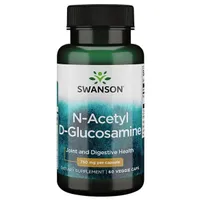 Swanson - N-Acetyl D-Glukozamina (N-A-G), 750mg, 60 vkaps
