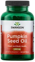 Swanson - Pumpkin Seed Oil, 1000mg, 100 Softgeles