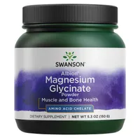 Swanson - Chelated Magnesium Glycinate, Powder, 150g