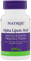 Natrol - Alpha Lipoic Acid, 600mg, 30 capsules