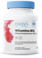 Osavi - Vitamin B12, Methylcobalamin, 100 μg, 60 capsules