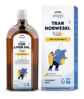 Osavi - Fish Oil Norwegian Kids, 500mg Omega 3, Lemon, 500 ml
