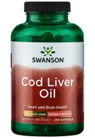 Swanson - Cod Liver Oil, Tran z Dorsza, 700mg, 250 kapsułek miękkich