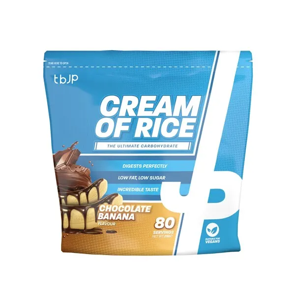 Trained by JP - Kleik Ryżowy, Cream of Rice, Chocolate Banana, Proszek, 2000g
