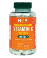 Holland & Barrett - High Strength Vitamin C, 1000mg, 120 tabletek wegańskich 