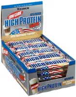 Weider - 40% Low Carb High Protein Bar, Karmel Orzechowy, 24 batony (50g)
