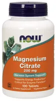 NOW Foods - Magnesium Citrate, Magnesium Citrate, 200mg, 100 Tablets
