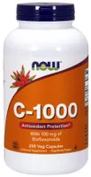 NOW Foods - Vitamin C-1000 + 100mg Bioflavonoids, 250 vkaps