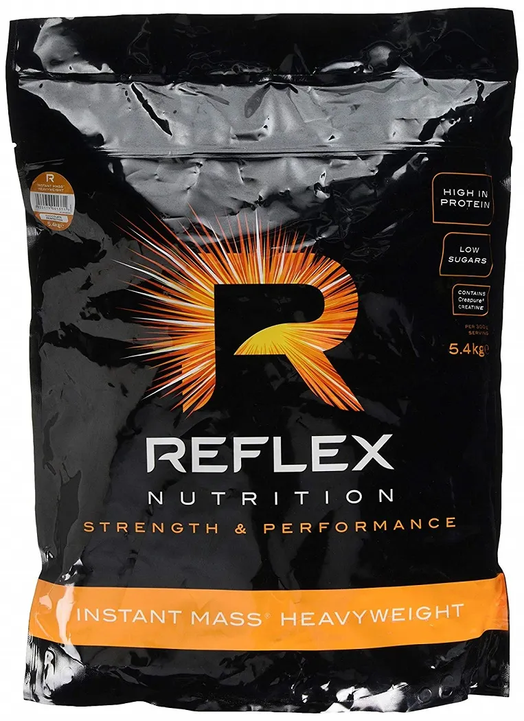 Reflex Nutrition - Instant Mass Heavyweight, Lody Waniliowe, Proszek, 5400g