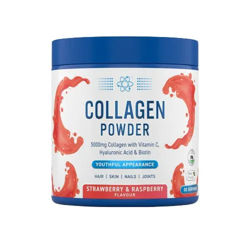 Applied Nutrition - Kolagen, Collagen Powder, Truskawka i Malina, Proszek 165g