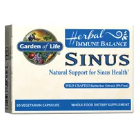 ﻿Garden of Life - Immune Balance Sinus, 60 vkaps
