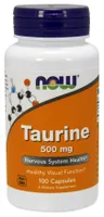 NOW Foods - Taurine, 500mg, 100 capsules