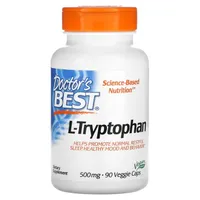 Doctor's Best - L-Tryptophan TryptoPure, 500mg, 90 capsules