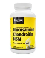 Jarrow Formulas - Glucosamine + Chondroitin + MSM, 240 capsules