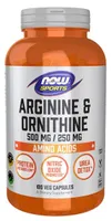 NOW Foods - Arginine & Ornithine, 500/250, 100 Capsules