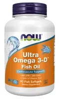 NOW Foods - Ultra Omega 3D, Witamina D3, 90 kapsułek miękkich