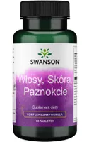 Włosy, Skóra, Paznokcie - 60 tablets (EAN 087614018836)